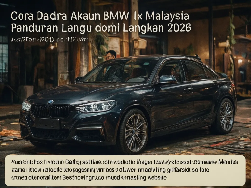 Cara Daftar BMW 1x