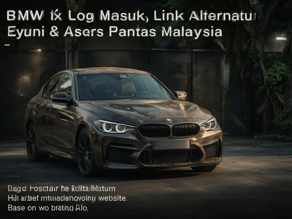 BMW 1x Log Masuk