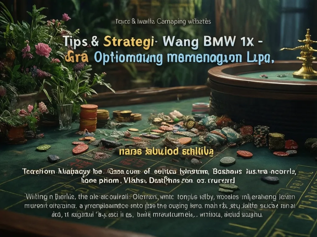 Strategi Menang BMW 1x